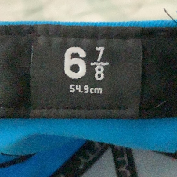 LA Dodgers Official New Era Turquoise 59FIFTY Fitted Baseball Cap-6 7/8" - Picture 9 of 9